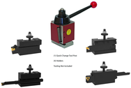 Super Quick Change Standard Tool Post & Holder Set - Benchmark Tooling