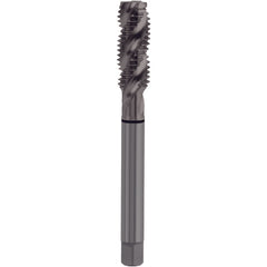 0.1 × 3 × 0.2 × 40 mm 2 Flute Square End Carbide End Mill-Plain Shank - Exact Industrial Supply