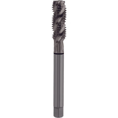 12 × 12 × 30 × 80 mm 4 Flute 1mm C/R Carbide End Mill-Plain Shank - Exact Industrial Supply