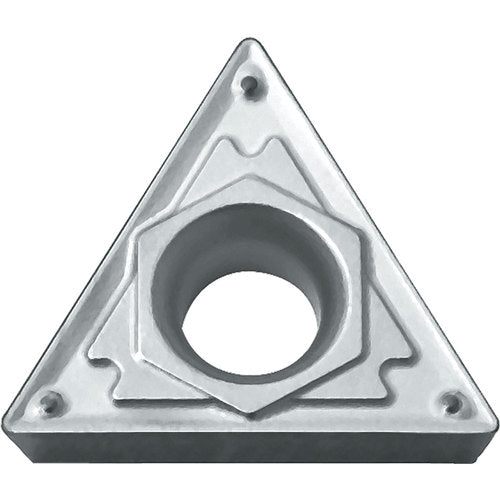TCMT 2152 HQ TN610, 1/32″ Corner Radius, 3/32″ Thick, 1/4″ Inscribed Circle, TiCN, 60 Degree Triangle, Turning Indexable Insert