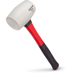 Tekton 16 Oz. White Rubber Mallet Fiberglass Handle - Benchmark Tooling