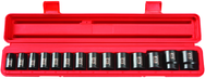 Tekton 1/2" Drive Shallow Impact Socket Set (Mm) - Benchmark Tooling