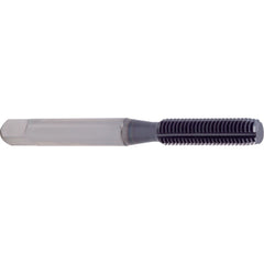 2 × 4 × 3 × 50 mm 2 Flute 0.2mm C/R Carbide End Mill-Plain Shank - Exact Industrial Supply