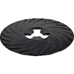 3M Disc Pad Face Plate Ribbed 81733 5″ Hard Black - Benchmark Tooling
