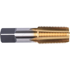 ‎3/4″- 14 5 Flute Union Butterfield HSS TiN NPTF Pipe Tap ANSI E-code # TN15433/4 - Exact Industrial Supply