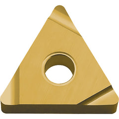 TNGG 3305 S PV730, 0.008″ Corner Radius, 3/16″ Thick, 3/8″ Inscribed Circle, TiAlN/TiN, 60 Degree Triangle, Turning Indexable Insert