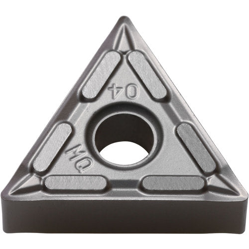 TNMG 331 MQ PR005S, 1/64″ Corner Radius, 3/16″ Thick, 3/8″ Inscribed Circle, MEGACOAT HARD, Triangle, Turning Indexable Insert - Exact Industrial Supply