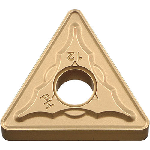 TNMG 434 PH CA525, 1/16″ Corner Radius, 3/16″ Thick, 1/2″ Inscribed Circle, TiCnulll2O3/TiN, Triangle, Turning Indexable Insert - Exact Industrial Supply
