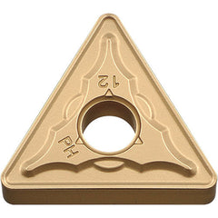 TNMG 432 PH CA530, 1/32″ Corner Radius, 3/16″ Thick, 1/2″ Inscribed Circle, TiCnulll2O3/TiN, Triangle, Turning Indexable Insert - Exact Industrial Supply