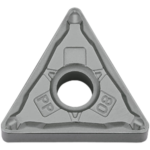 TNMG 3305 PP TN610, 0.008″ Corner Radius, 3/16″ Thick, 3/8″ Inscribed Circle, TiCN, 60 Degree Triangle, Turning Indexable Insert