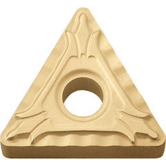 TNMG 331 XP PV720, 1/64″ Corner Radius, 3/16″ Thick, 3/8″ Inscribed Circle, TiCN (MEGACOAT NANO), Triangle, Turning Indexable Insert - Exact Industrial Supply
