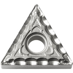 TNMG 332 XQ TN60, 1/32″ Corner Radius, 3/16″ Thick, 3/8″ Inscribed Circle, TiCN/NbC, 60 Degree Triangle, Turning Indexable Insert