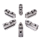 Hard Master Jaws for Scroll Chuck 6" 6-Jaw 6 Pc Set - Benchmark Tooling