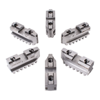 Hard Master Jaws for Scroll Chuck 12" 6-Jaw 6 Pc Set - Benchmark Tooling