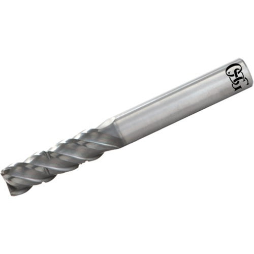 8 mm Dia. × 8 mm Shank × 32 mm DOC × 90 mm OAL, Carbide, Duarise, 4 Flute, Shrink Fit, Square, Solid End Mill - Exact Industrial Supply