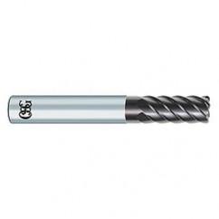 10mm x 10mm x 22mm x 70mm 6Fl 1mm C/R Carbide End Mill - EXO - Benchmark Tooling