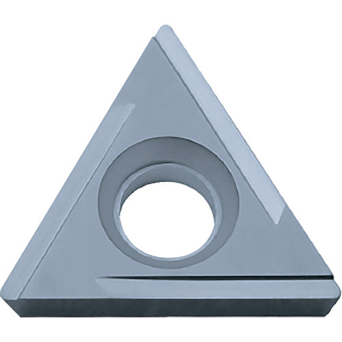 TPGH 321 Hard Steel PR1425, 1/64″ Corner Radius, 1/8″ Thick, 3/8″ Inscribed Circle, MEGACOAT NANO, Triangle, Turning Indexable Insert - Exact Industrial Supply