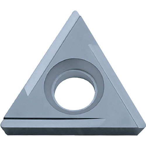 TPGH 321 Hard Steel PR1425, 1/64″ Corner Radius, 1/8″ Thick, 3/8″ Inscribed Circle, MEGACOAT NANO, Triangle, Turning Indexable Insert - Exact Industrial Supply