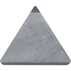 TPG 222 SE KBN525, 1/32″ Corner Radius, 1/8″ Thick, 1/4″ Inscribed Circle, Triangle, Turning Indexable Insert - Exact Industrial Supply