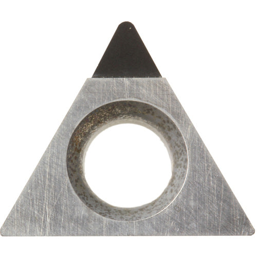 TPMH 321 KPD010, 1/64″ Corner Radius, 1/8″ Thick, 3/8″ Inscribed Circle, 60 Degree Triangle, Turning Indexable Insert