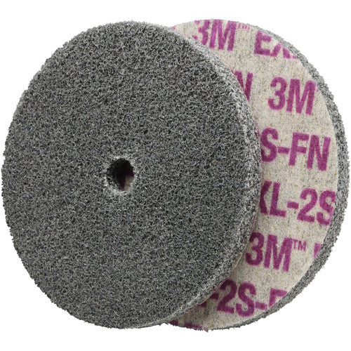 Scotch-Brite EXL Unitized Wheel XL-UW 3S Fine 3″ × 1/4″ × 1/4″