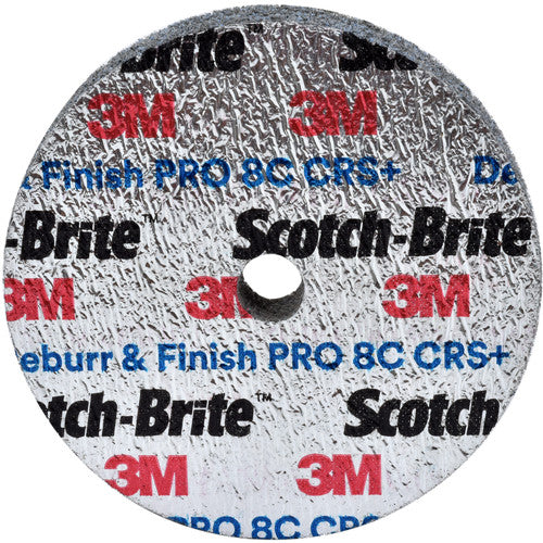 Scotch-Brite Deburr and Finish PRO Unitized Wheel 2″ × 1/4″ × 1/4″ 8C CRS+