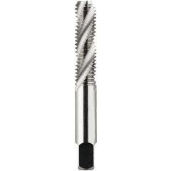 M10 Metric 3-Flute, D5 Bottom Series/List # 2039 Spiral Flute Tap - Exact Industrial Supply