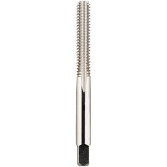#10 64 TPI, 4 -Flute, H2 Bottoming Straight Flute Tap Series/List #2046 - Exact Industrial Supply