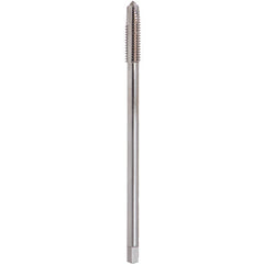 ‎2041 3/8-16 × 6″ OAL 3 Flute H3 Spiral Pointed Plug Tap - Small Shank - Exact Industrial Supply