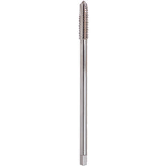 ‎2041 3/4-10 × 6″ OAL 3 Flute H3 Spiral Pointed Plug Tap - TiN Coated - Exact Industrial Supply