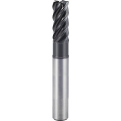 22 × 20 × 110 × 200 mm 2 Flute Square End Carbide End Mill-Plain Shank - Exact Industrial Supply