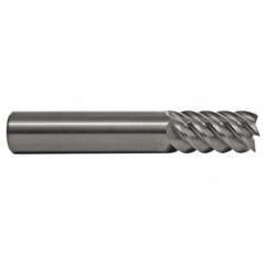 11mm TuffCut SS 6 Fl High Helix TiN Coated Non-Center Cutting End Mill - Benchmark Tooling