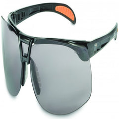 Protege Black Frame - Gray HydroSheildÆ Anti-Fog Lens Safety Glasses - Benchmark Tooling