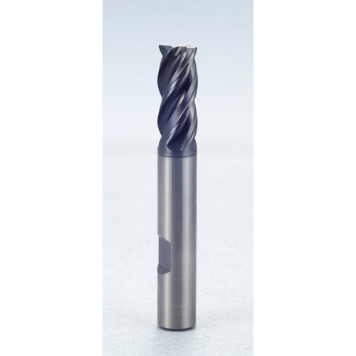 1″ × 1″ × 2″ × 5″ 4 Flute Chamfer Carbide End Mill-Flat Shank - Y-Coating - Exact Industrial Supply