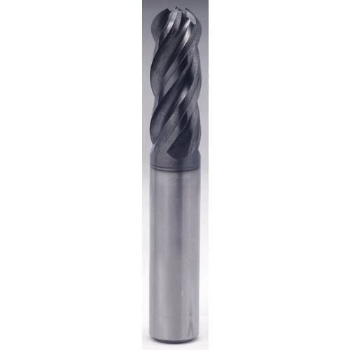 3/4″ × 3/4″ × 2 1/4″ × 5″ 4 Flute Square End Carbide End Mill-Plain Shank - Y-Coating - Exact Industrial Supply
