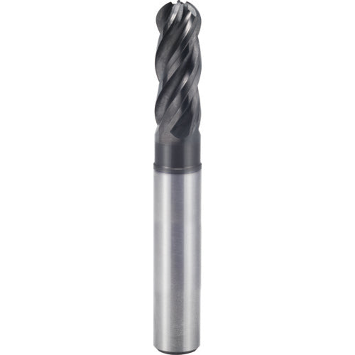 3/4″ × 3/4″ × 1″ × 6″ 4 Flute Square End Carbide End Mill-Plain Shank - Y-Coating - Exact Industrial Supply