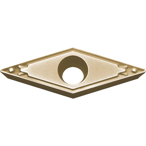 VCMT 15151 HQ CA525, 1/64″ Corner Radius, 3/32″ Thick, 3/16″ Inscribed Circle, TiCnulll2O3/TiN, Diamond, Turning Indexable Insert - Exact Industrial Supply