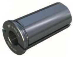VDI Style Toolholder Bushing - Type "BV" - (OD: 25mm x ID: 16mm) - Part #: CNC86 61.2516M - Benchmark Tooling