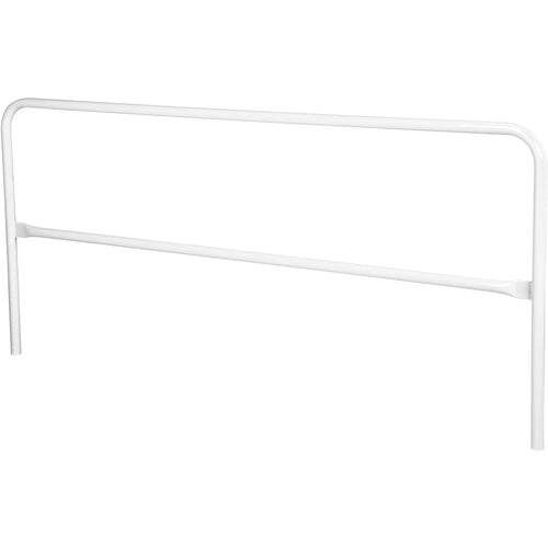 Steel Pipe Safety Railing 120″ Length White