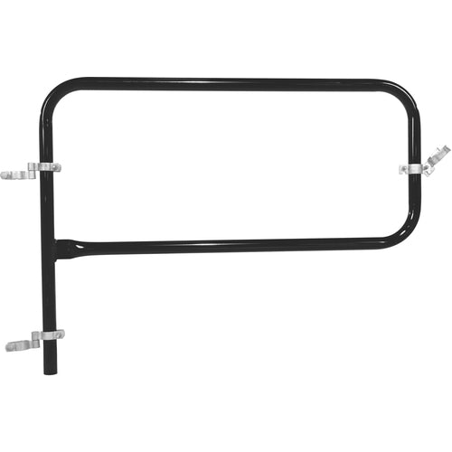 Black Pipe Safety Railing Gate-P Shaped 48 × 36