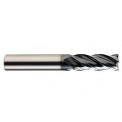 1/2 x 5/8 x 5/8 x 2-1/2 4Fl .015 C/R Carbide End Mill - TiALN - Benchmark Tooling