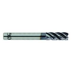 1/2 x 1/2 x 1-1/4 x 3-1/2 5Fl .120 C/R Carbide End Mill - TiALN - Benchmark Tooling