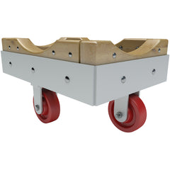 Wood/Steel Dolly - Phenolic Wheels 24 × 36 - Exact Industrial Supply