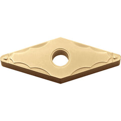 VNMG 332 GP PV720, 1/32″ Corner Radius, 3/16″ Thick, 3/8″ Inscribed Circle, TiCN (MEGACOAT NANO), Diamond, Turning Indexable Insert - Exact Industrial Supply