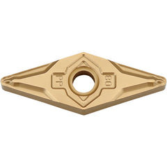 VNMG 331 PP PV720, 1/64″ Corner Radius, 3/16″ Thick, 3/8″ Inscribed Circle, TiCN (MEGACOAT NANO), Diamond, Turning Indexable Insert - Exact Industrial Supply
