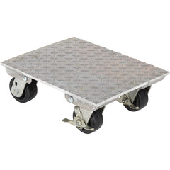 Aluminum Plate Dolly 1.2K lb Cap 14 × 18 - Exact Industrial Supply