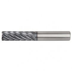 3/4x3/4x2-1/4x5 .120R 7FL Carbide End Mill-Round Shank-AlTiN - Benchmark Tooling