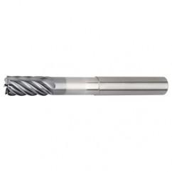 1/2x1/2x1x2-3/8x4 .030R 7FL Carbide End Mill-Round Shank-AlTiN - Benchmark Tooling