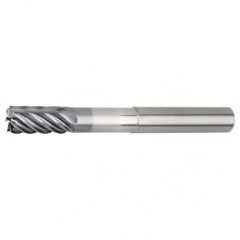 1/2x1/2x1x2-3/8x4 .030R 7FL Carbide End Mill-Round Shank-AlTiN - Benchmark Tooling
