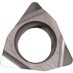 WBGT 12105 F TN60, 0.008″ Corner Radius, 1/16″ Thick, 5/32″ Inscribed Circle, TiCN/NbC, 80 Degree Trigon, Turning Indexable Insert